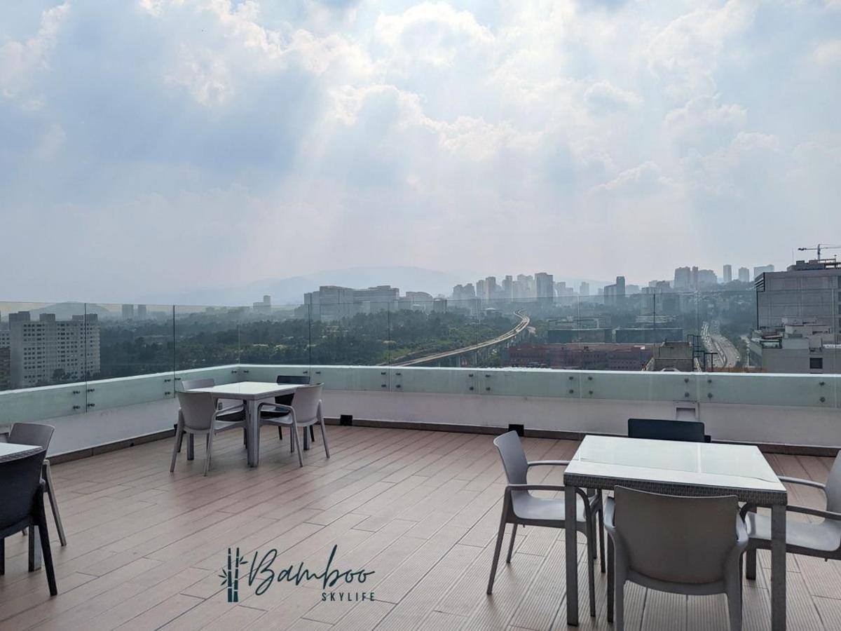 Luxury Condo Santa Fe Cosmocrat By Bamboo Skylife Мехико Экстерьер фото