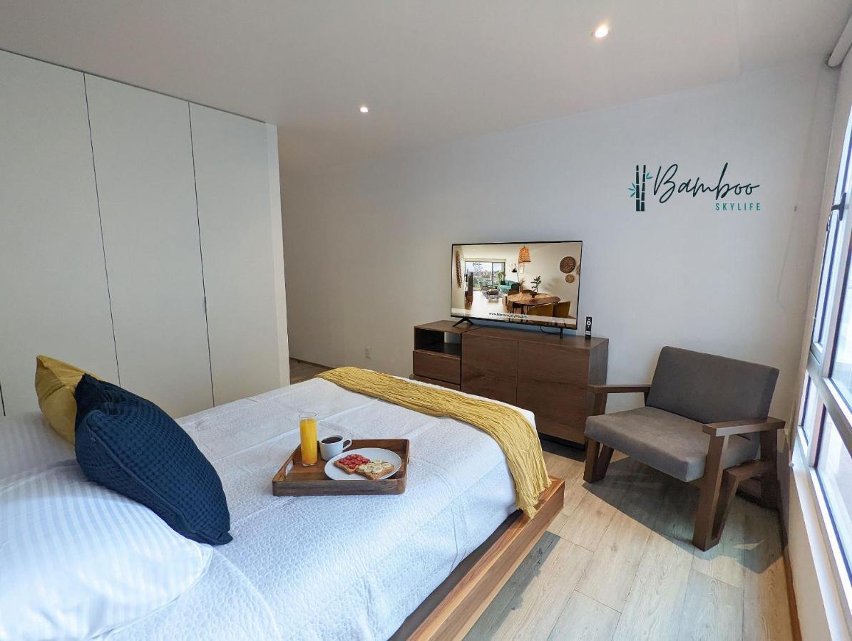 Luxury Condo Santa Fe Cosmocrat By Bamboo Skylife Мехико Экстерьер фото