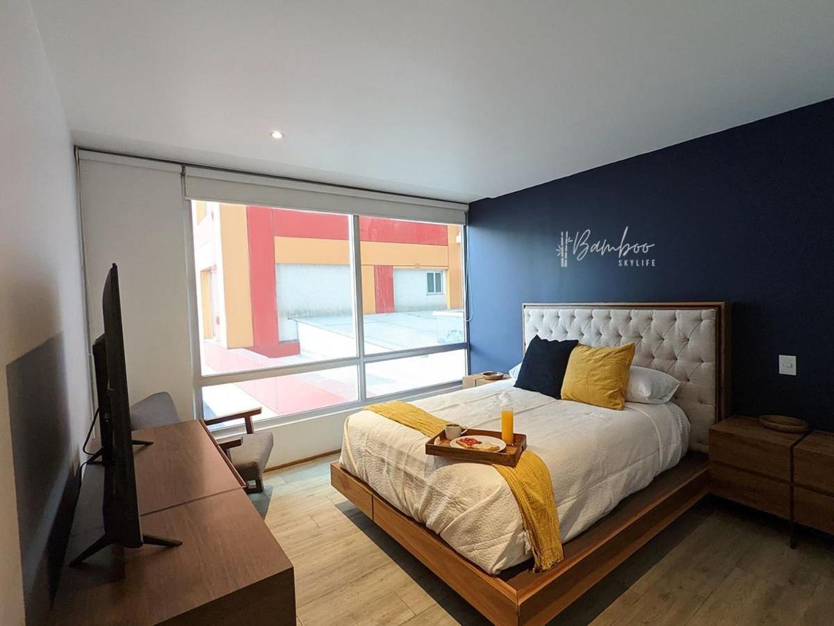 Luxury Condo Santa Fe Cosmocrat By Bamboo Skylife Мехико Экстерьер фото